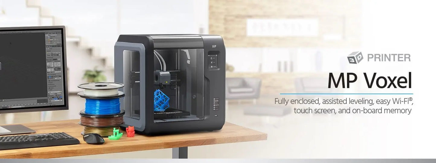 Monoprice Voxel 3D Printer Fully Enclosed