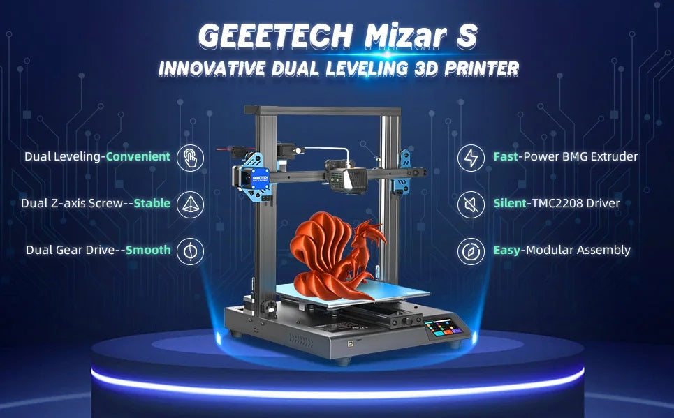 Geeetech Mizar S Auto-leveling 3D Printer